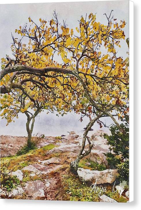 Fall by the Sea - Canvas Print