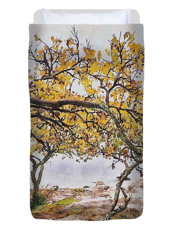 Fall by the Sea - Duvet Cover