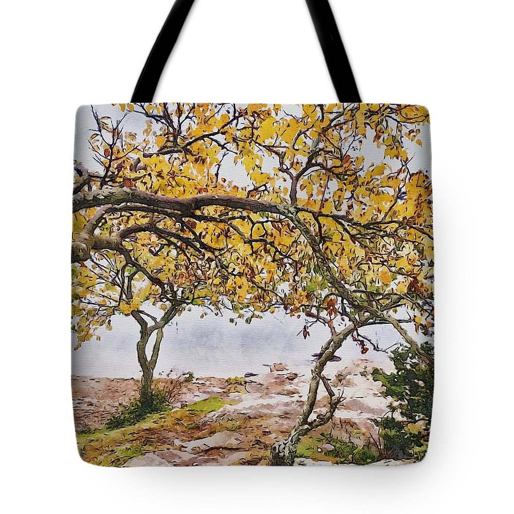 Fall by the Sea - Tote Bag