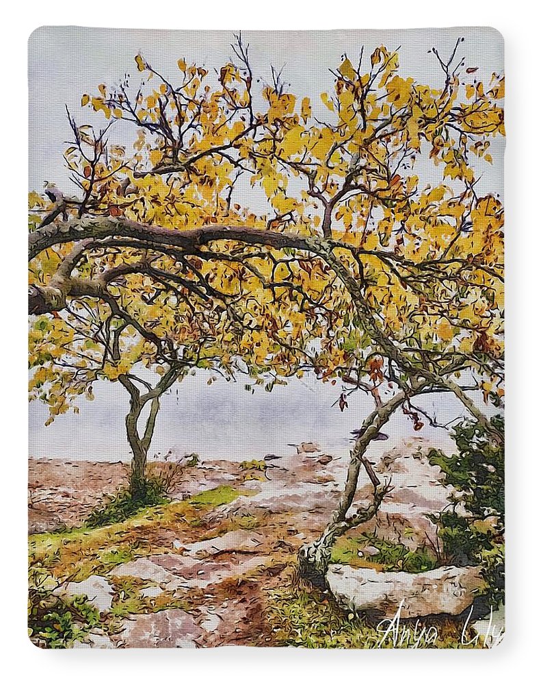 Fall by the Sea - Blanket