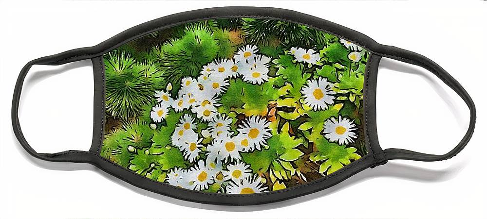 Happy Daisies - Face Mask