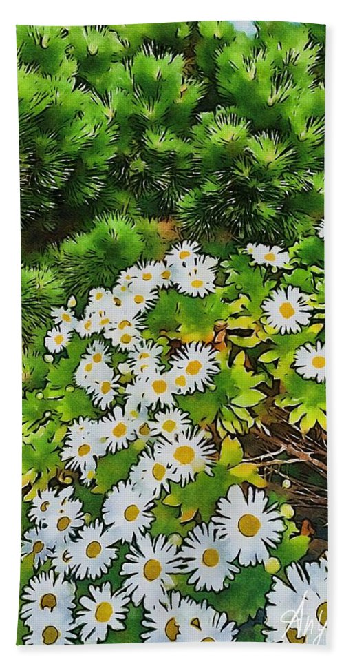 Happy Daisies - Beach Towel