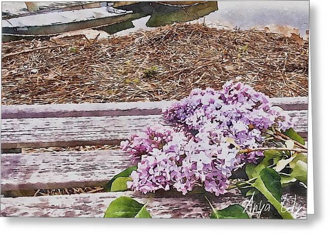 Lilacs - Greeting Card
