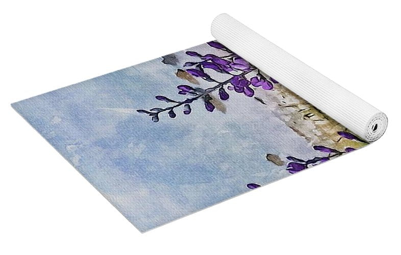 Pretty Lupine by the Sea - Yoga Mat