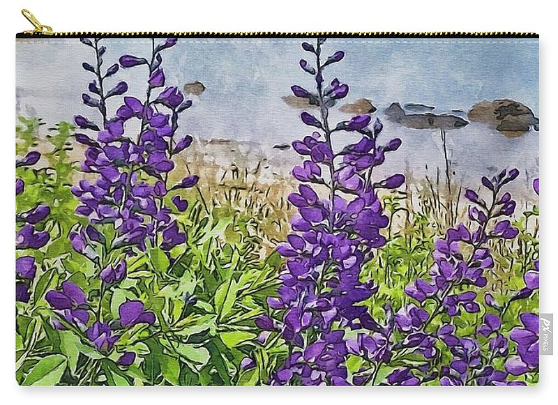 Pretty Lupine by the Sea - Carry-All Pouch