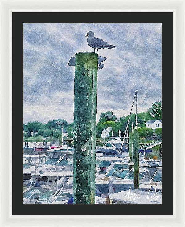 The Gull - Framed Print