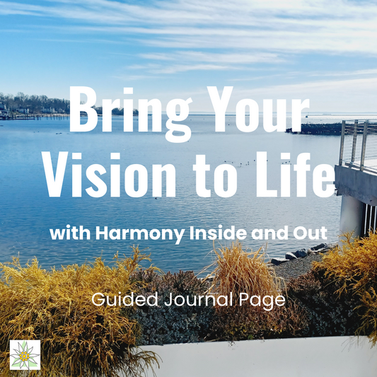 Bring Your Vision to Life Guided Journal Page