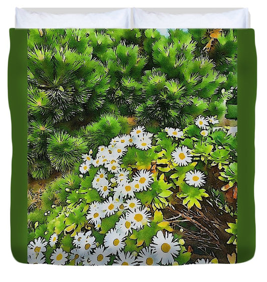 Happy Daisies - Duvet Cover