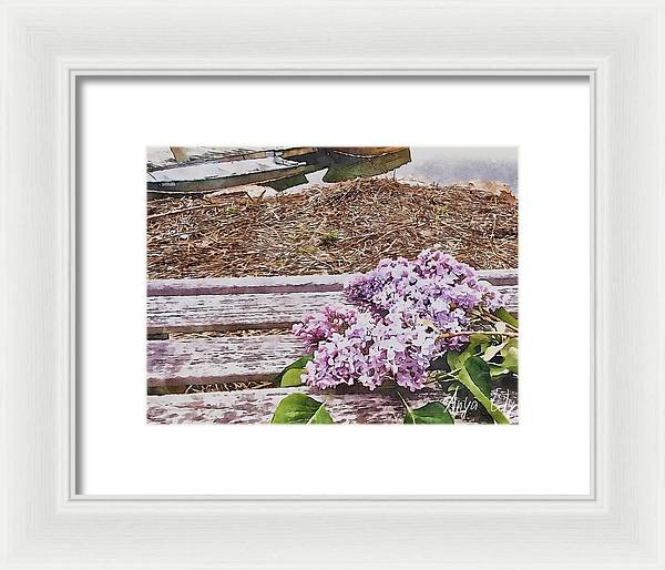 Lilacs - Framed Print