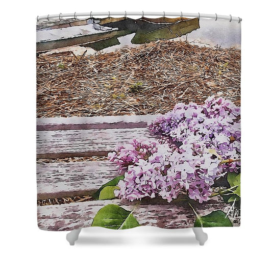 Lilacs - Shower Curtain