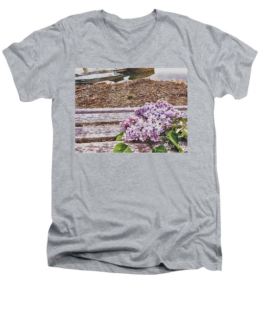 Lilacs - Men's V-Neck T-Shirt