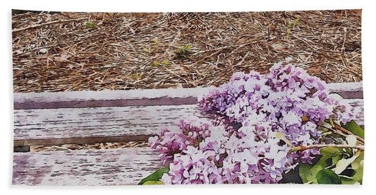 Lilacs - Bath Towel