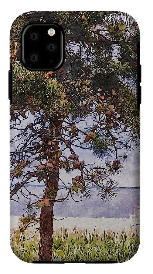 Pine by the sea - Phone Case