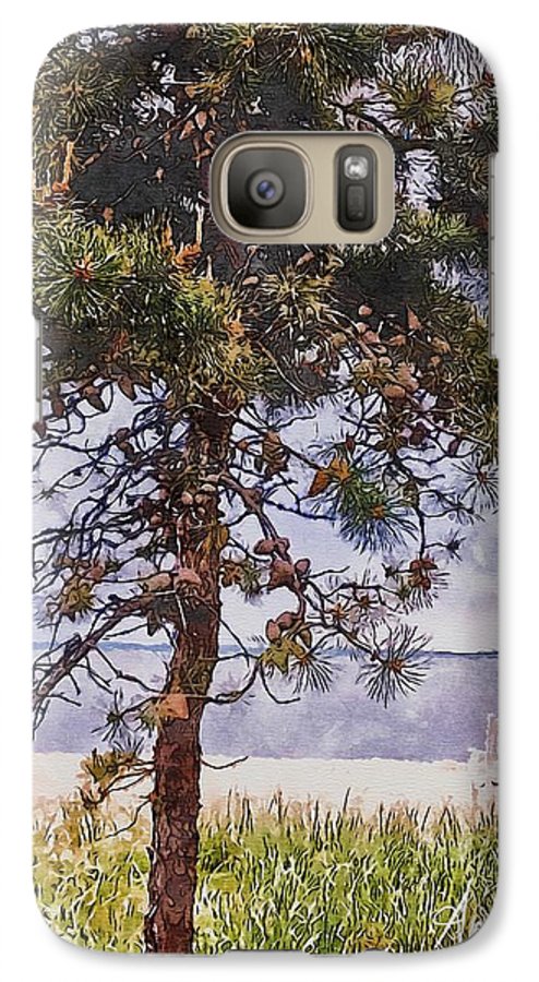 Pine by the sea - Phone Case