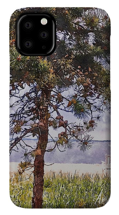 Pine by the sea - Phone Case