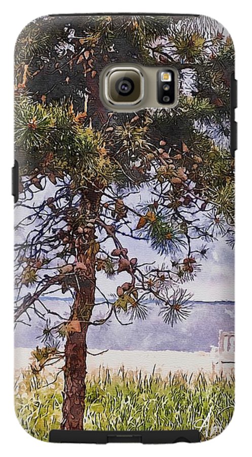 Pine by the sea - Phone Case