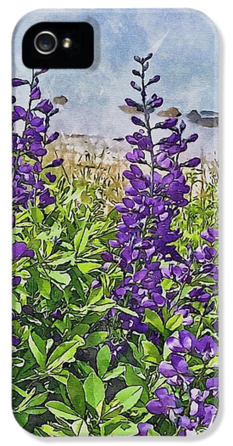 Pretty Lupine by the Sea - Phone Case