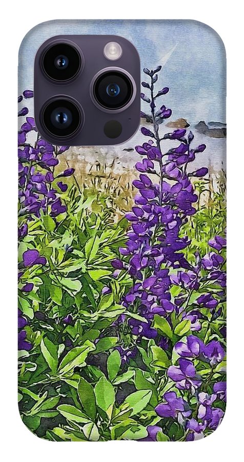 Pretty Lupine by the Sea - Phone Case