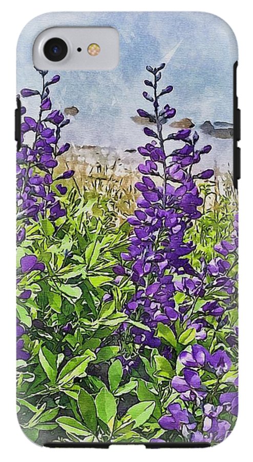 Pretty Lupine by the Sea - Phone Case