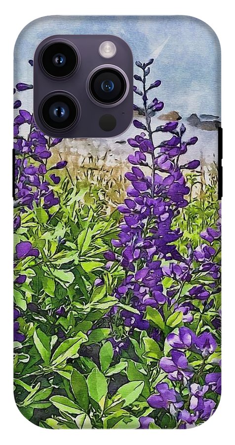 Pretty Lupine by the Sea - Phone Case