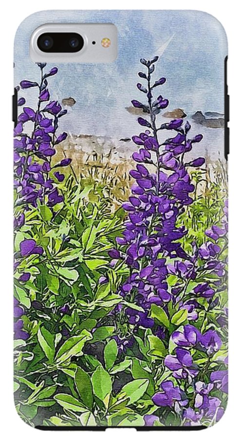 Pretty Lupine by the Sea - Phone Case