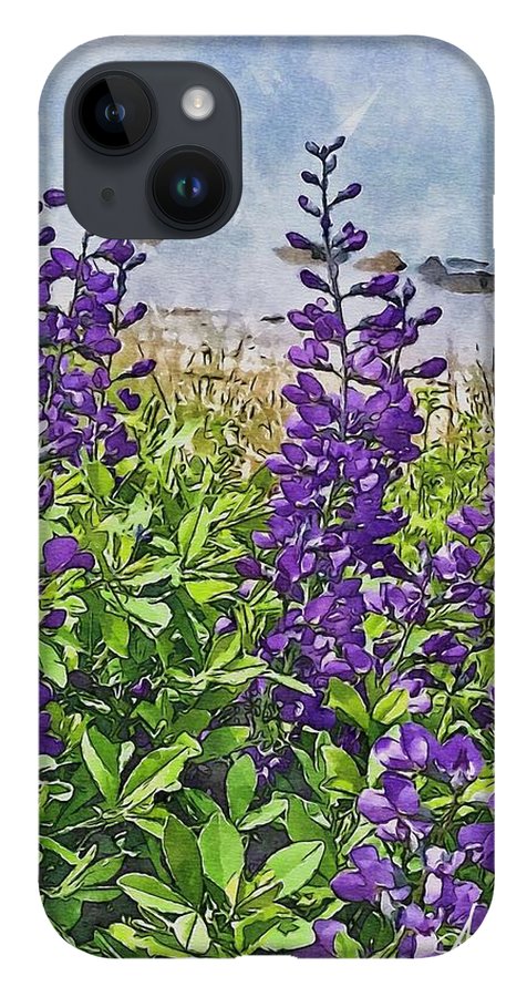 Pretty Lupine by the Sea - Phone Case