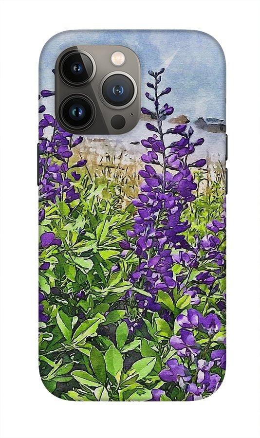 Pretty Lupine by the Sea - Phone Case