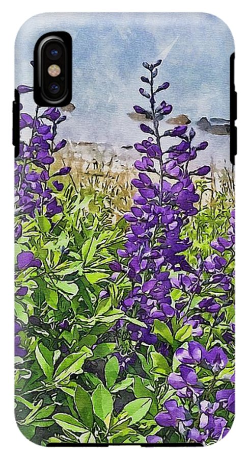 Pretty Lupine by the Sea - Phone Case