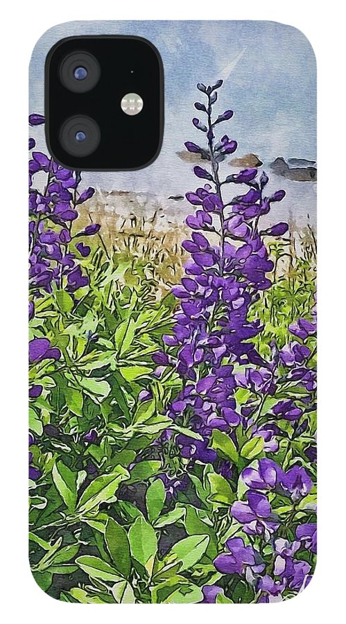 Pretty Lupine by the Sea - Phone Case