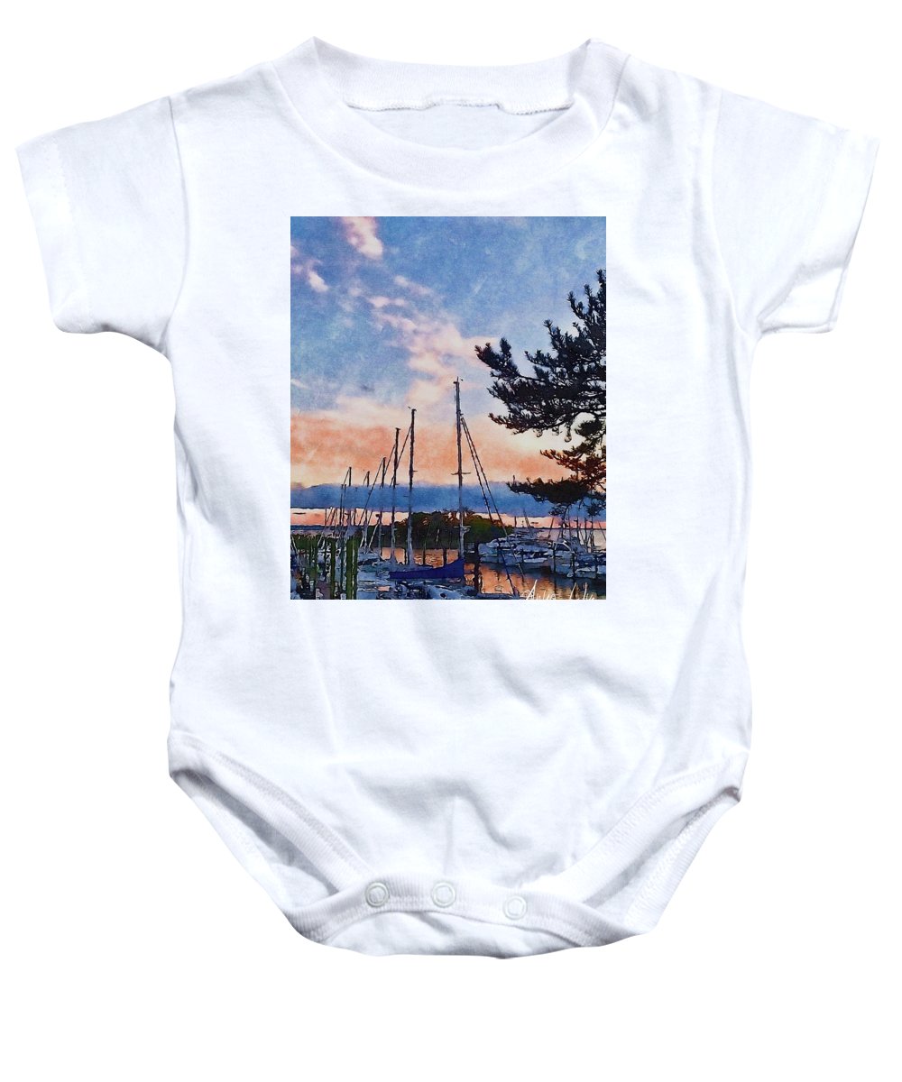 Sunset in Peace - Baby Onesie