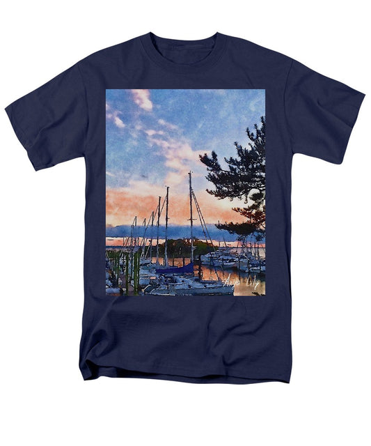 Sunset in Peace - Men's T-Shirt  (Regular Fit)