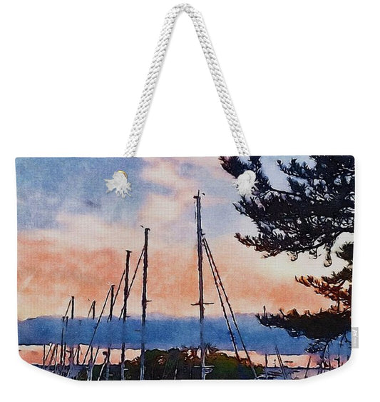 Sunset in Peace - Weekender Tote Bag