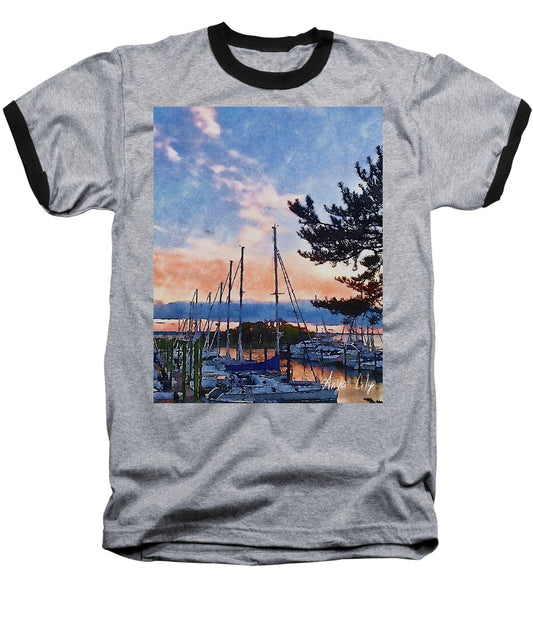 Sunset in Peace - Baseball T-Shirt