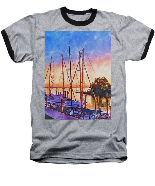 Sunset in Peace II - Baseball T-Shirt